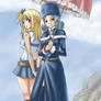 Fairy Tail Lucy and Juvia