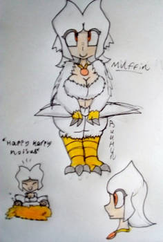 Muffin the chicken harpy fix up design.