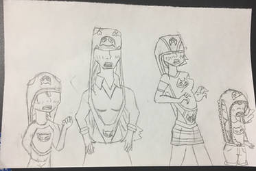 Gwen's Wedgies of Seasons by TheDeadpool99
