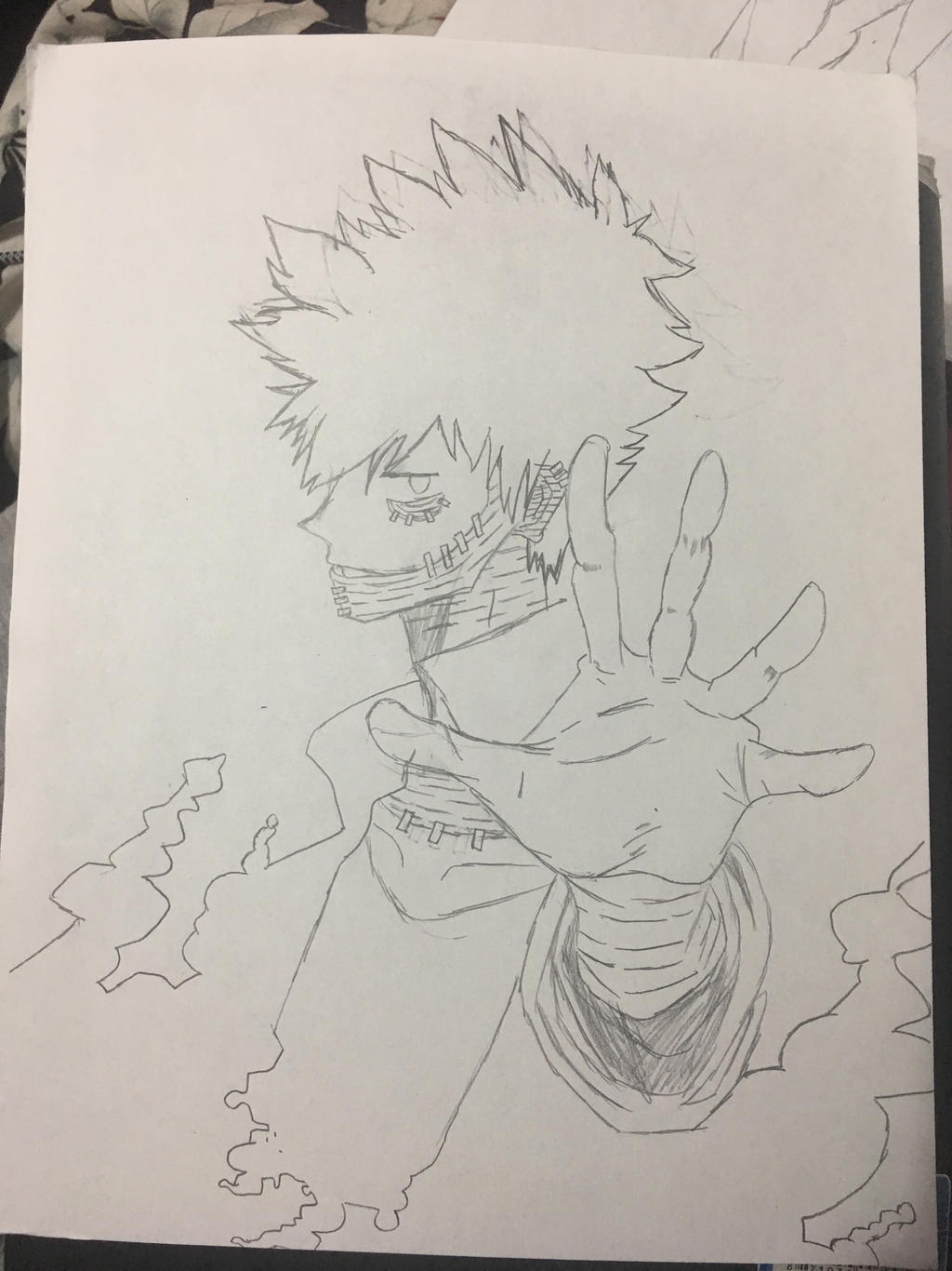 Dabi (From My Hero Academia) by TheDeadpool99 on DeviantArt