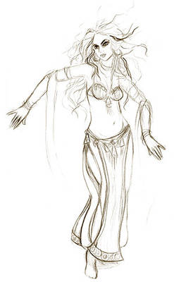 Fusion Dancer Sketch