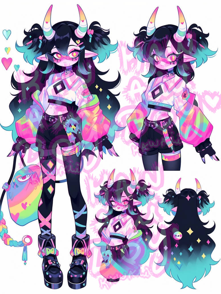 Demon girl 06 AI adoptable OPEN (017) by kawaiiboykawaii on DeviantArt Demon girl 06 AI adoptable OPEN (017) by kawaiiboykawaii on DeviantArt