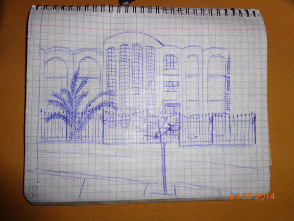 Dibujo de mi hermano mayor del 2006