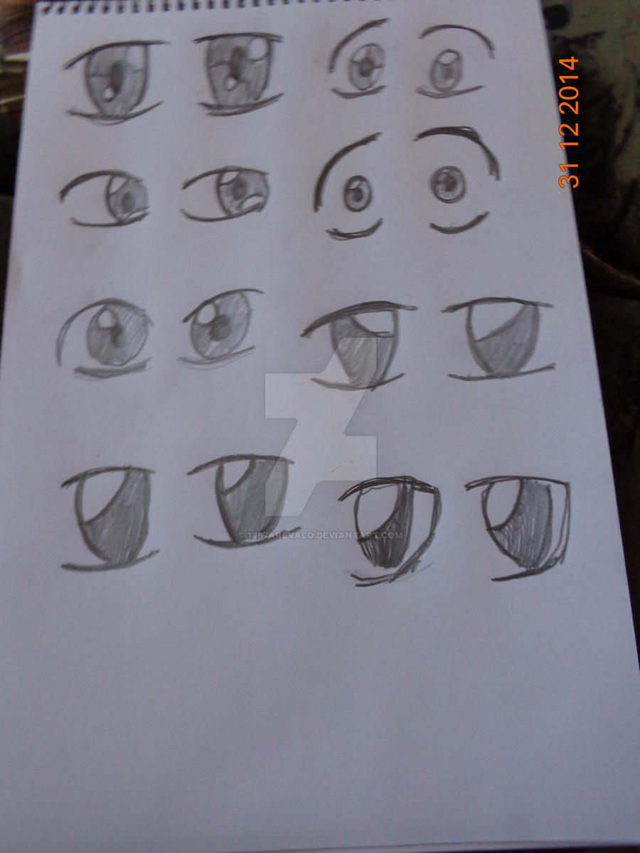 Expresiones de ojos anime by 1987arevalo on DeviantArt Expresiones de ojos anime by 1987arevalo on DeviantArt