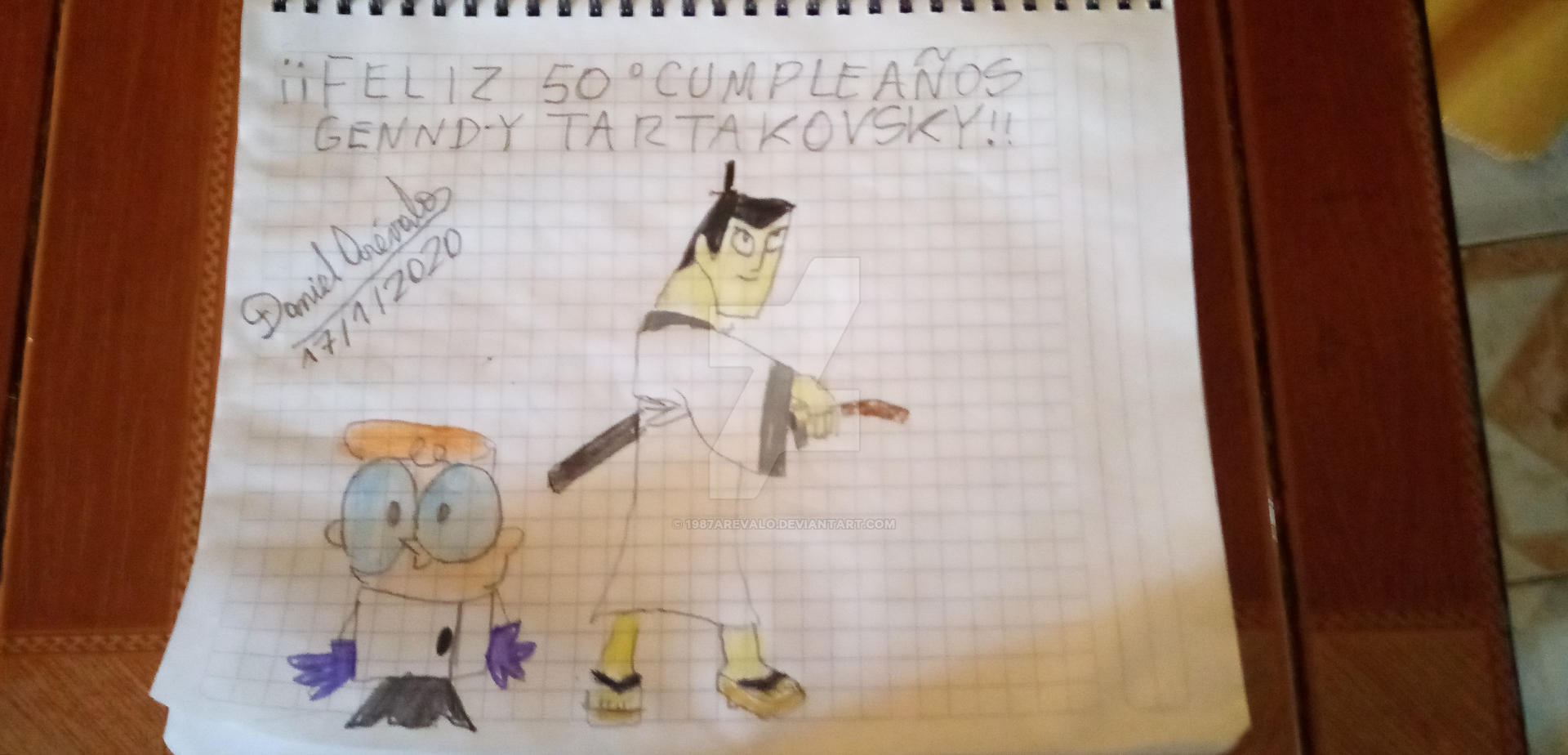 Happy 50th birthday Genndy Tartakovsky!!!! by 1987arevalo on DeviantArt