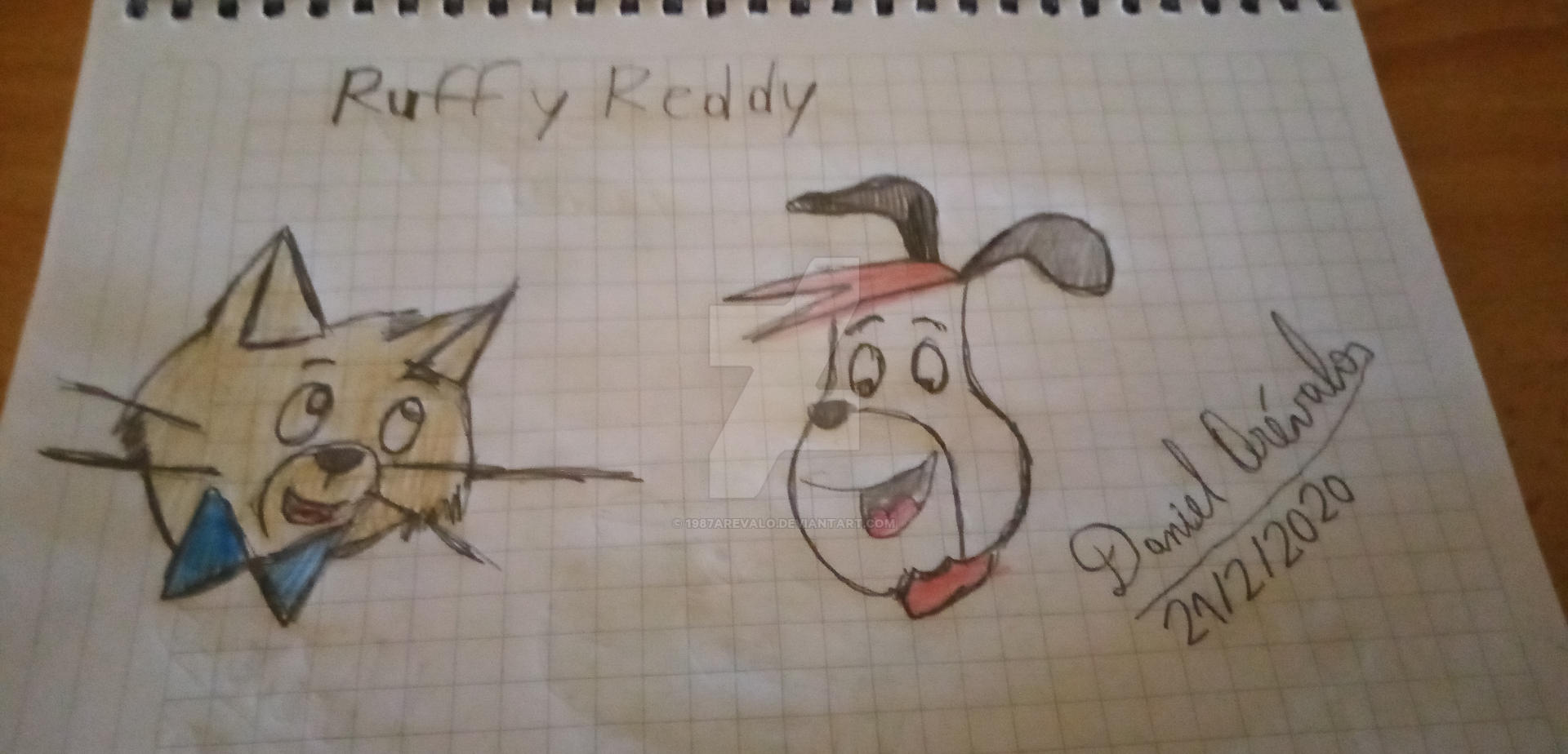 Ruff Reddy The Ruff and Reddy Show by 1987arevalo on DeviantArt