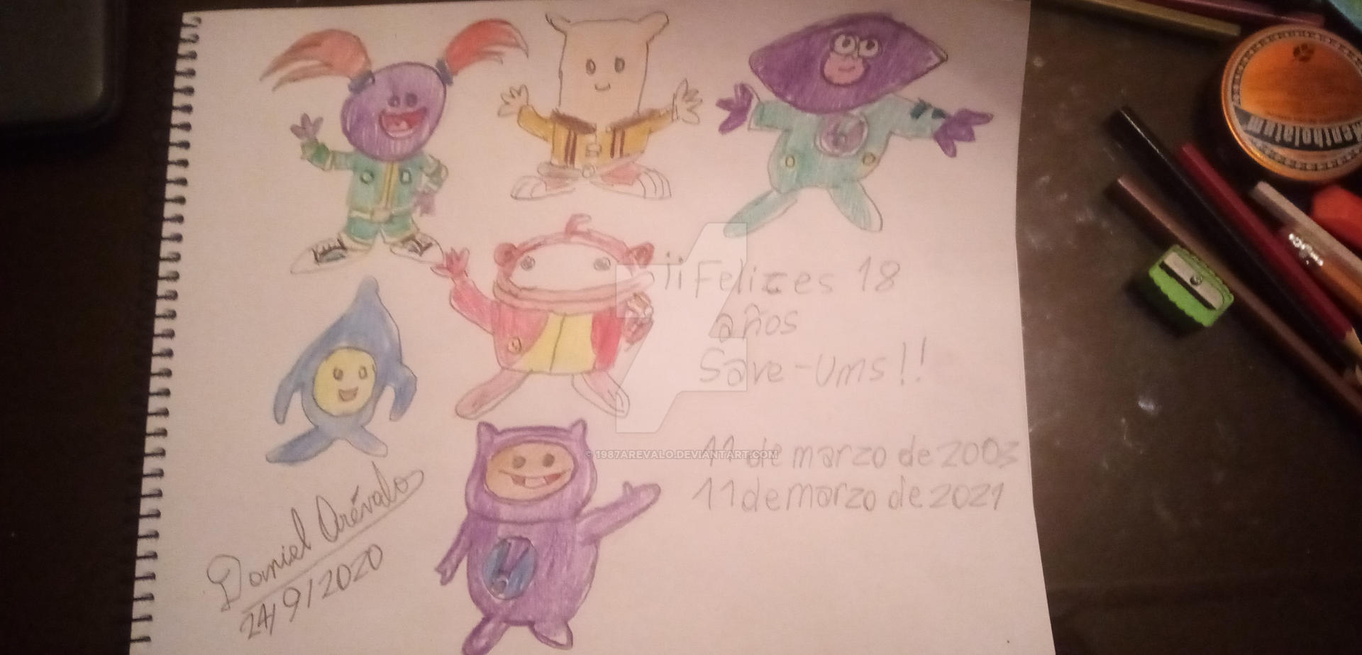 Save Ums Deviantart 18 years of Save-Ums! by 1987arevalo on DeviantArt