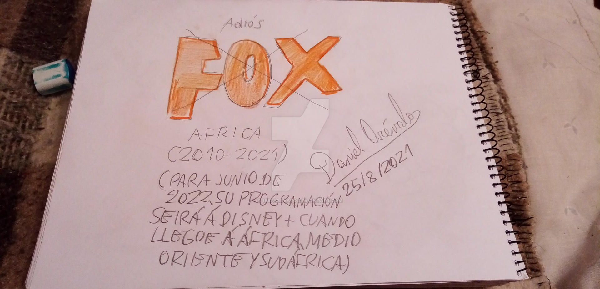 Goodbye Fox Goodbye Fox Africa 2010-2021 by 1987arevalo on DeviantArt