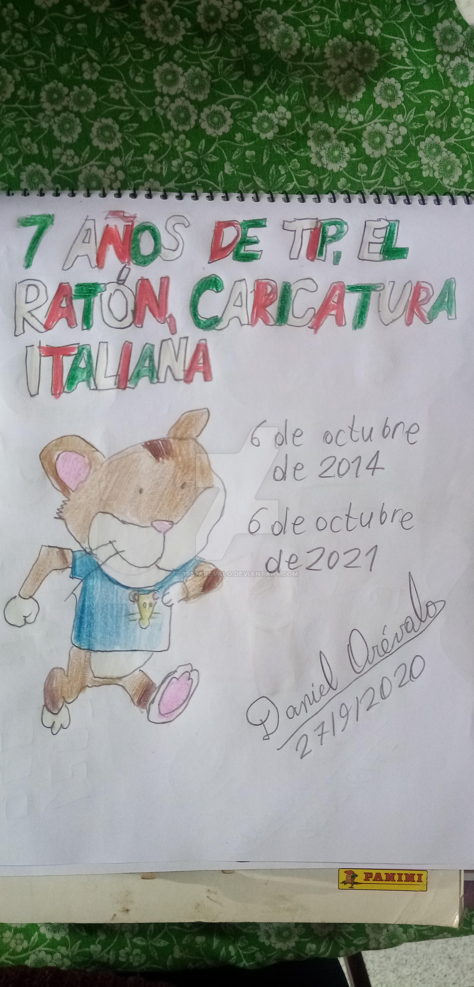 Felices 7 anios Tip,el raton by 1987arevalo on DeviantArt