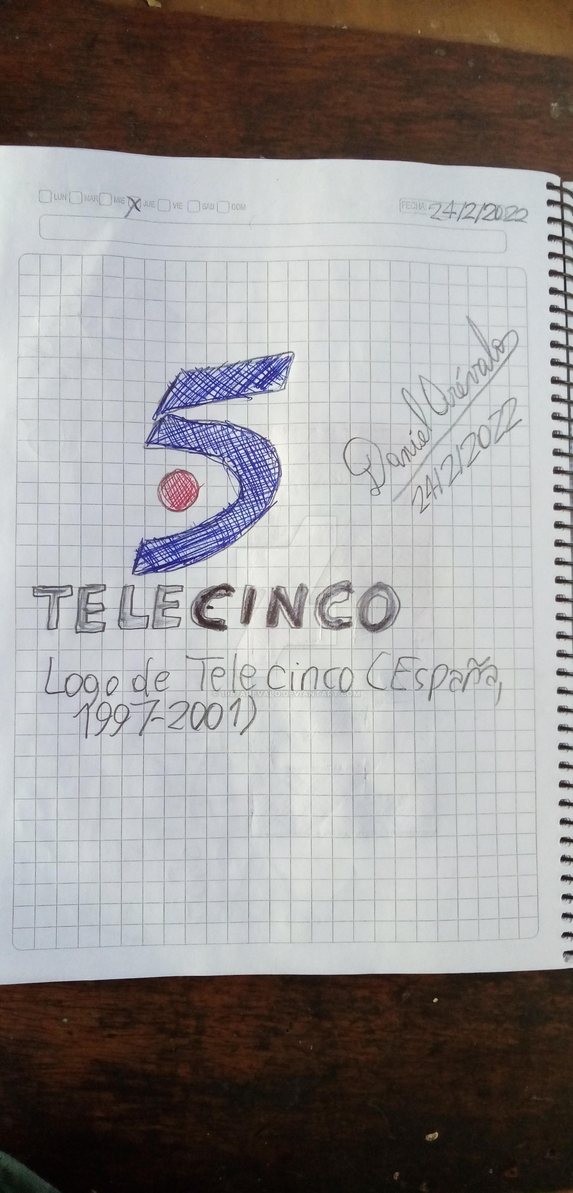 Telecinco (Spain,19972001) by 1987arevalo on DeviantArt