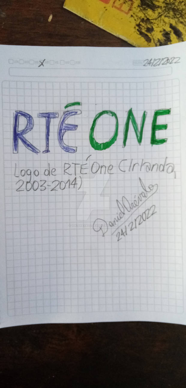Rte One Write RTE One (Ireland,2003-2014) by 1987arevalo on DeviantArt
