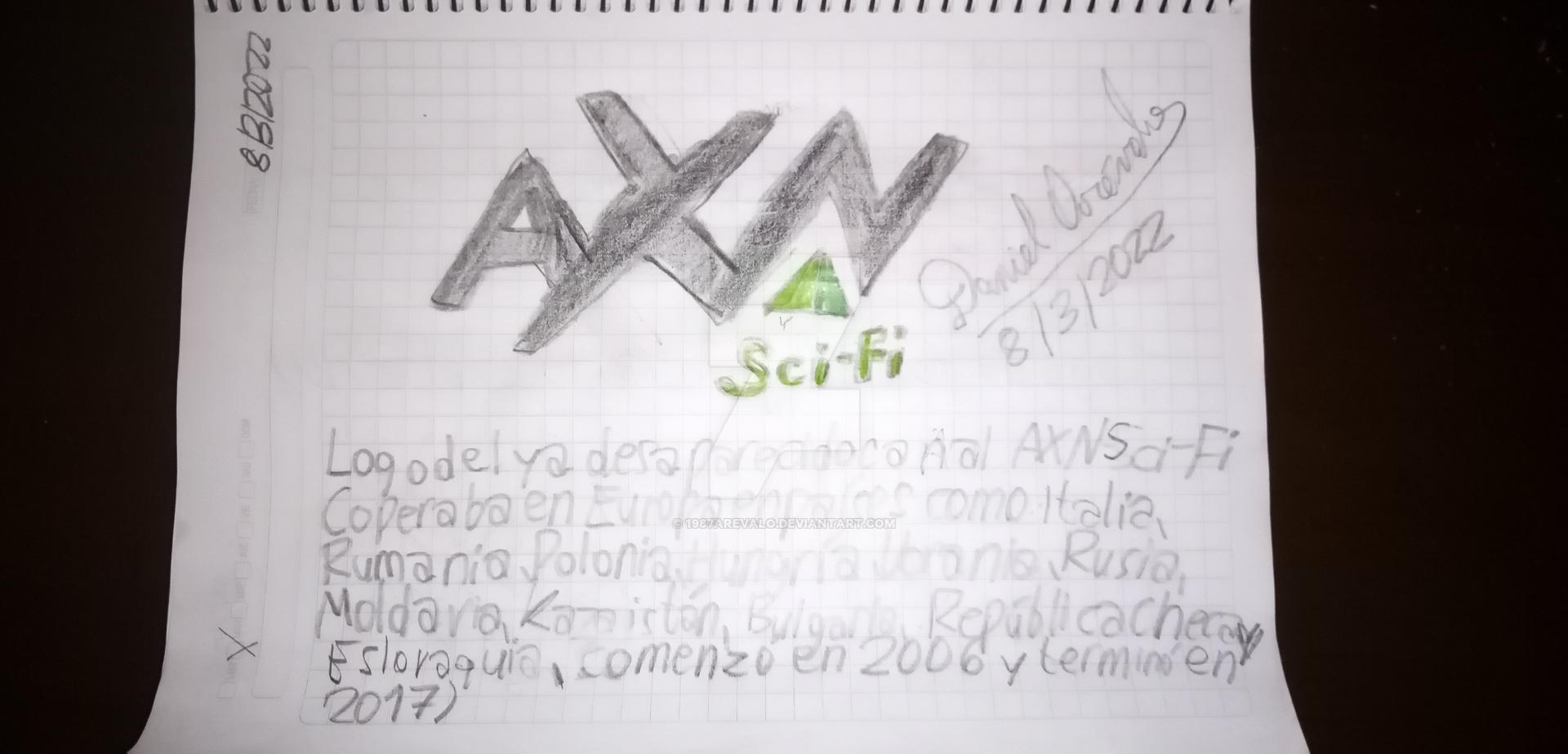 Axn Deviantart AXN SciFi (Europe,2006-2017) by 1987arevalo on DeviantArt