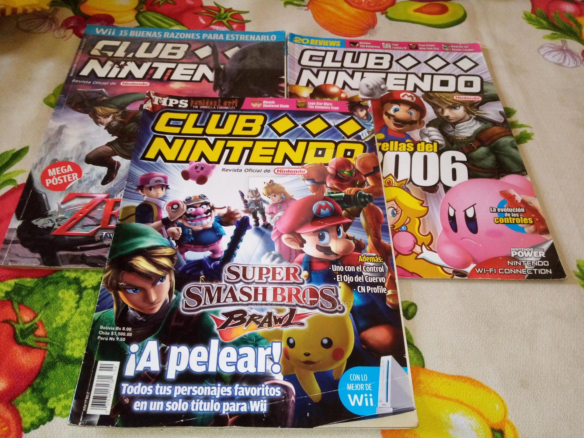 3 revistas Club Nintendo de los by 1987arevalo on DeviantArt