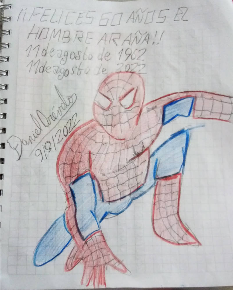 60 years of Spiderman!!!!! by 1987arevalo on DeviantArt