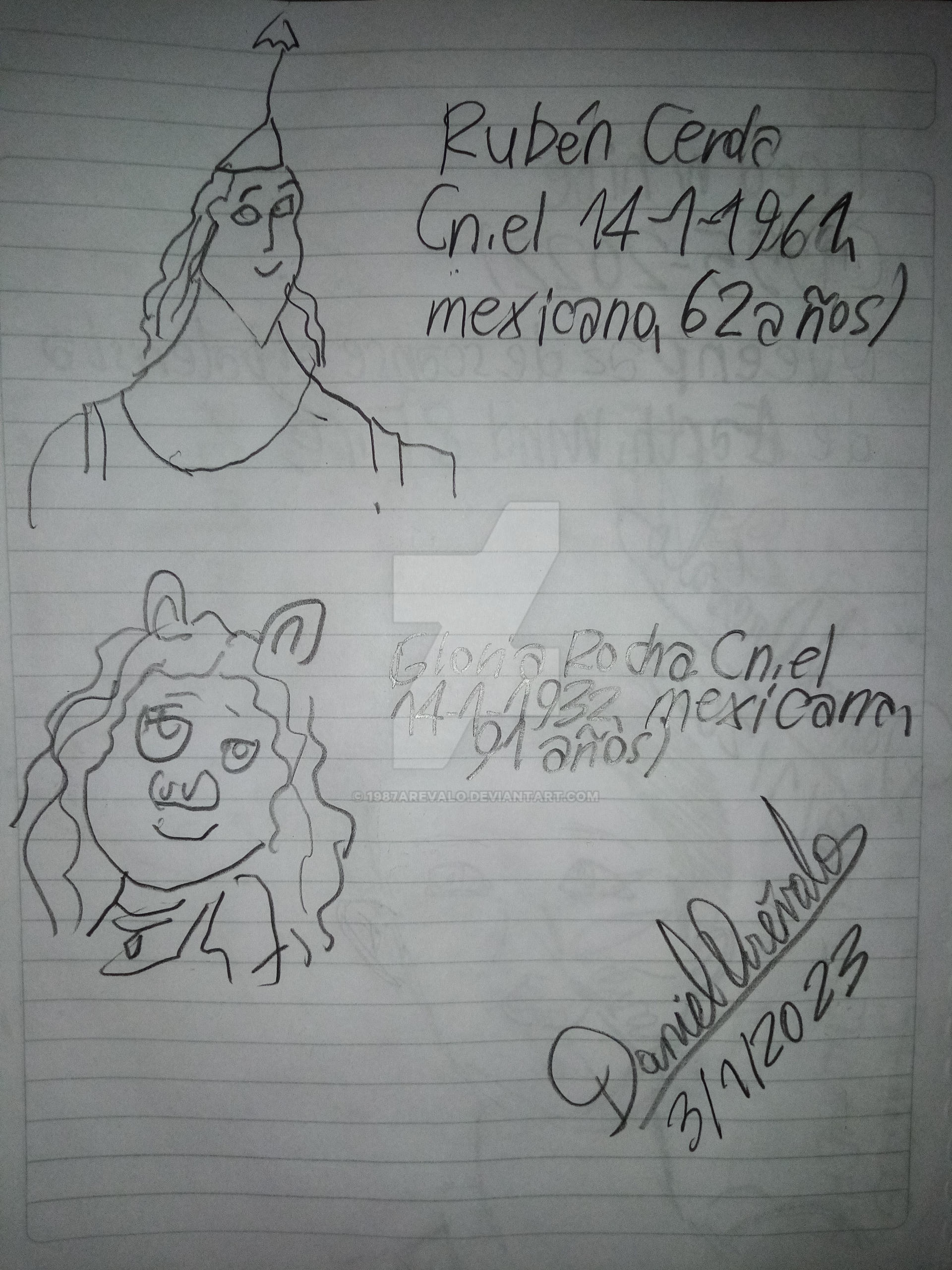 Feliz cumple Ruben Cerda y Gloria Rocha by 1987arevalo on DeviantArt
