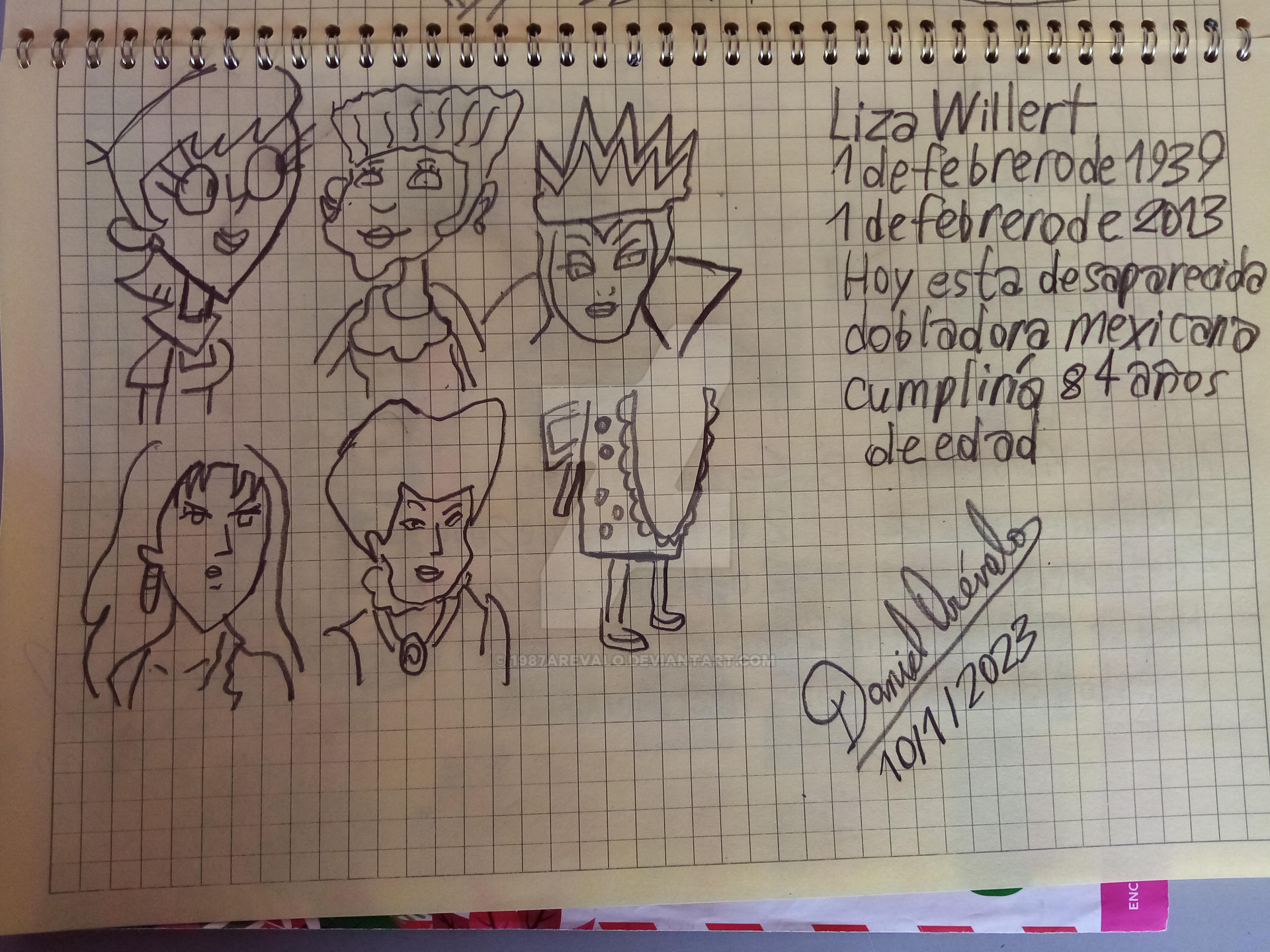 Felices 84 anios Liza Willert by 1987arevalo on DeviantArt