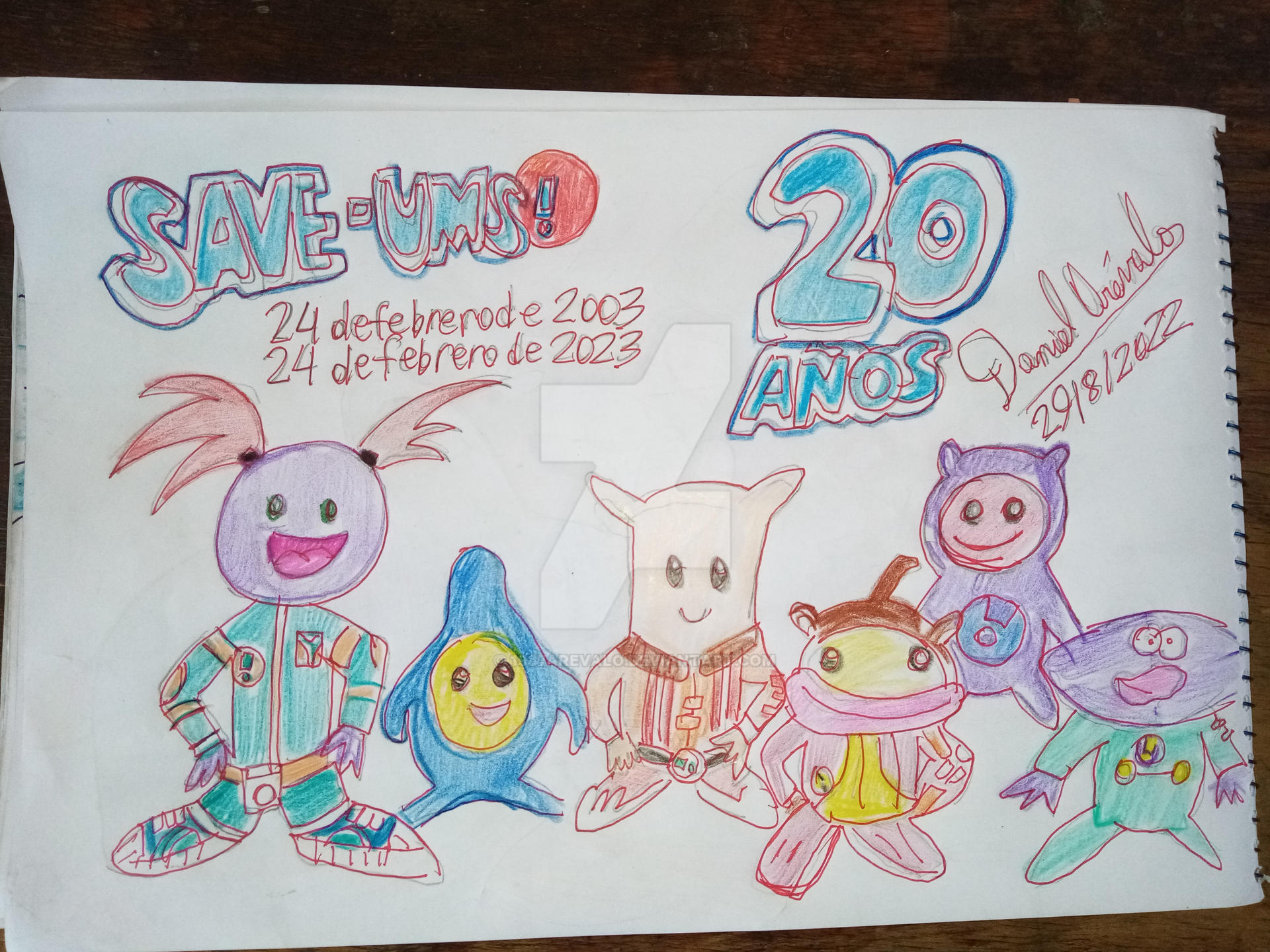 Happy 20 Years The Save Ums By 1987arevalo On DeviantArt happy-20-years-the-save-ums-by-1987arevalo-on-deviantart