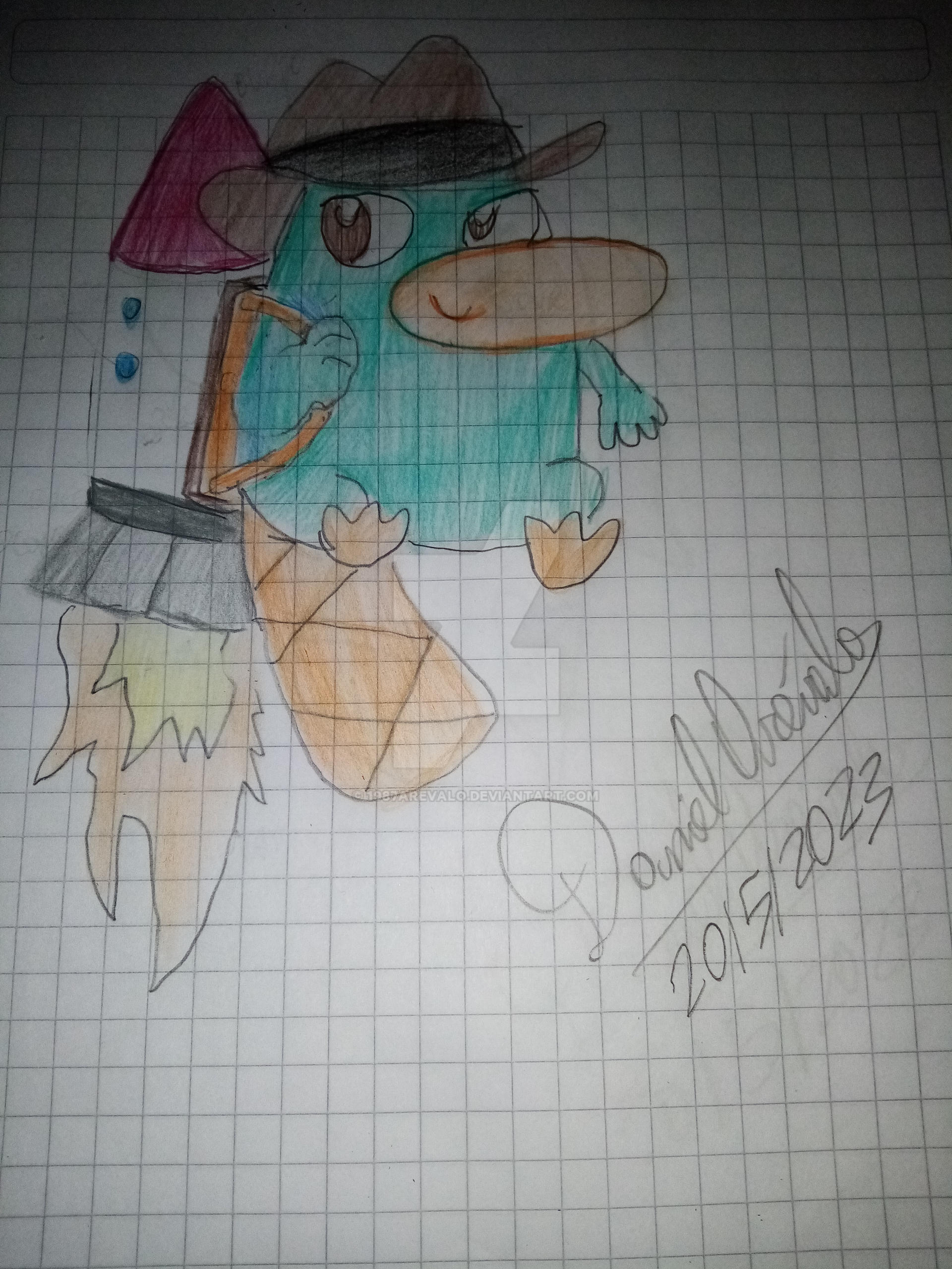 Perry Multverse Perry version Chibiverse by 1987arevalo on DeviantArt