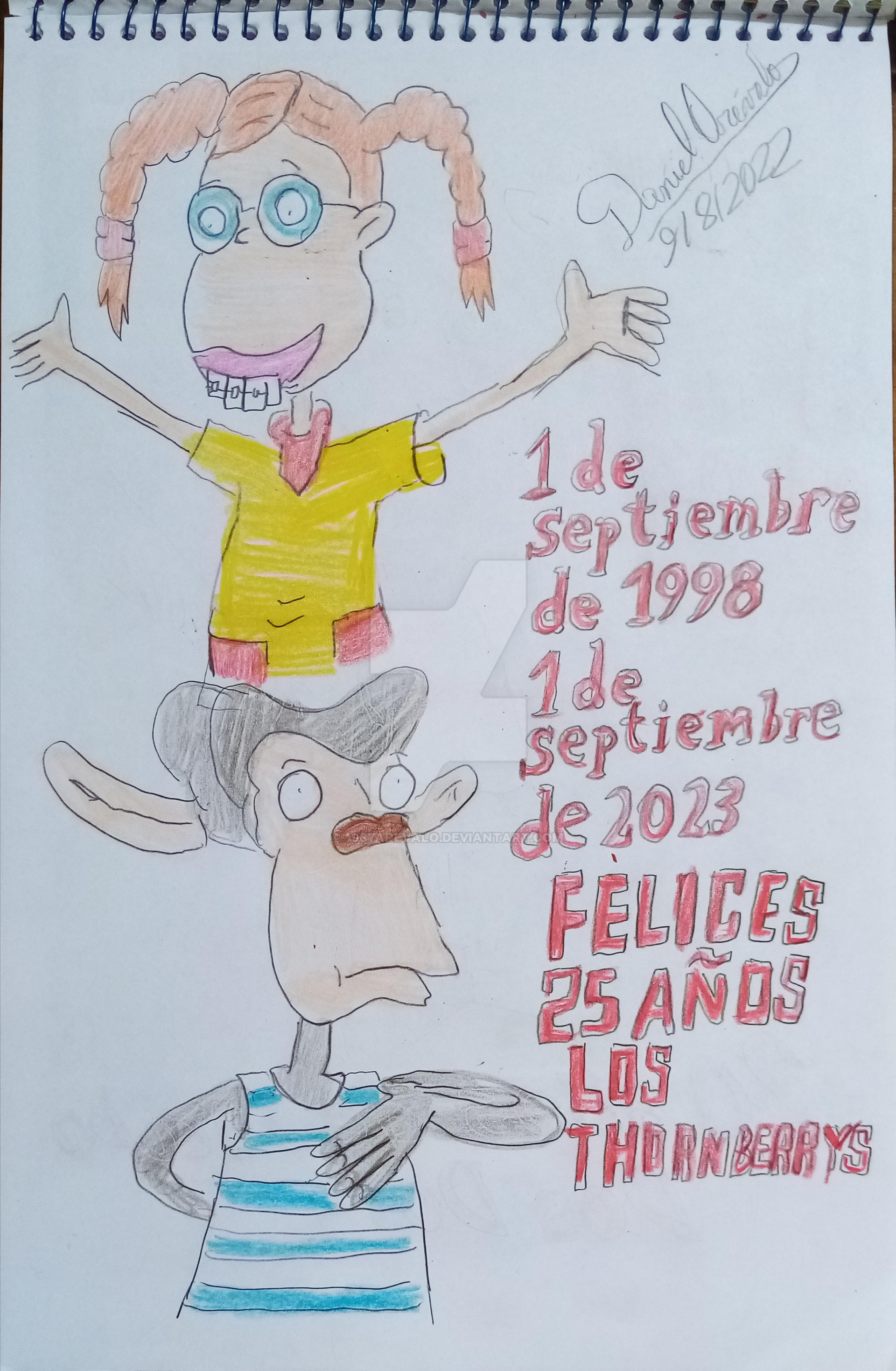 Feliz cuarto de siglo Los Thornberrys by 1987arevalo on DeviantArt