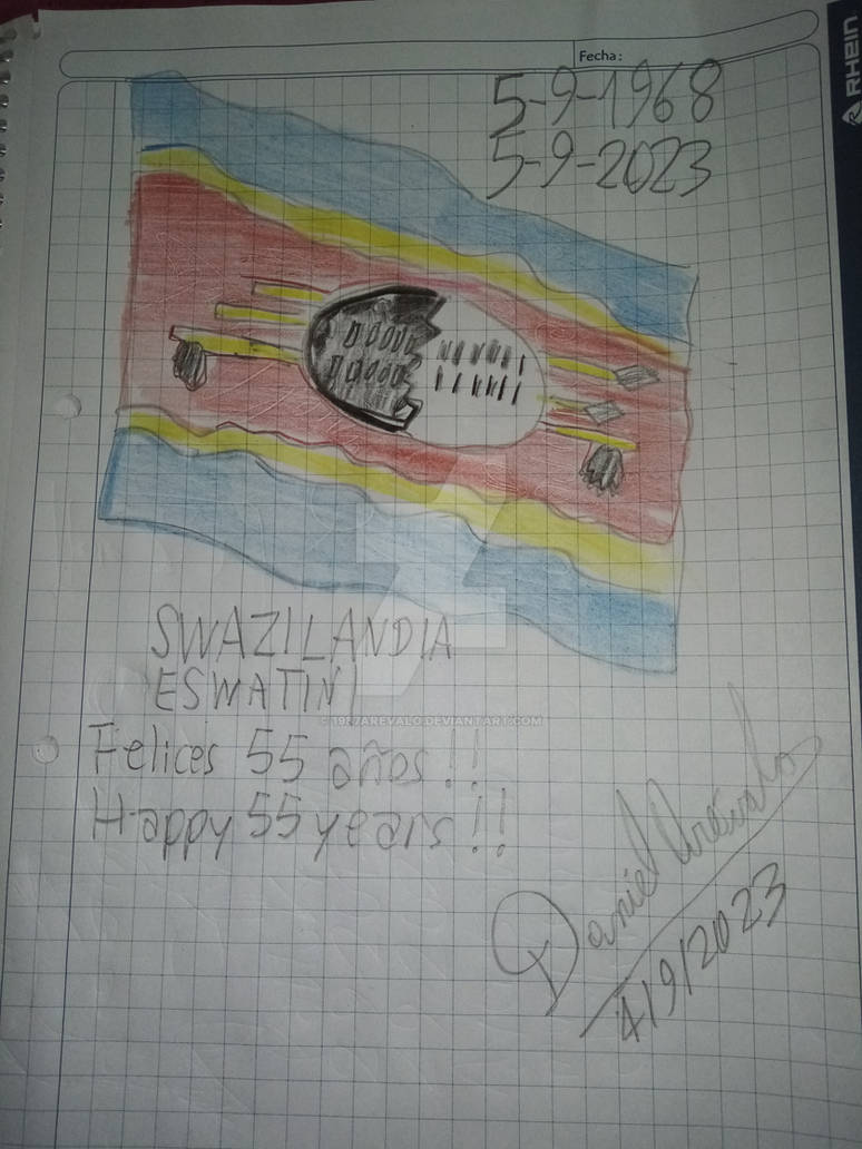 55 years of Eswatini by 1987arevalo on DeviantArt