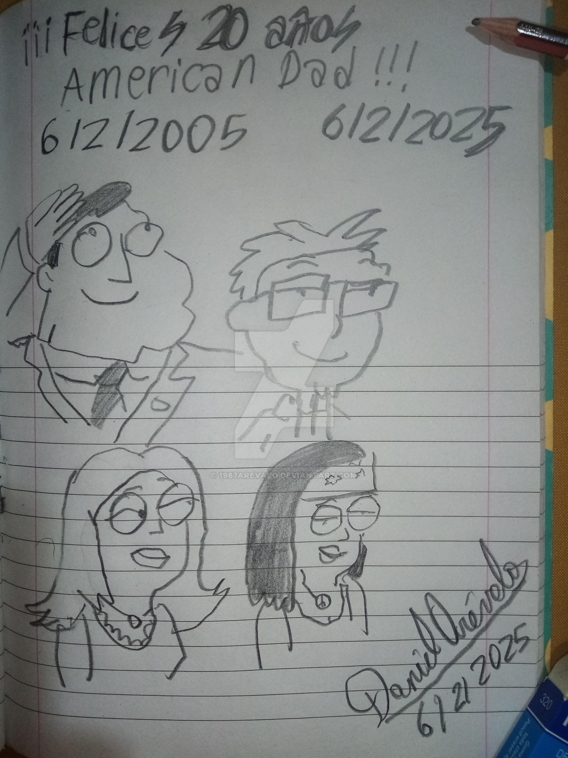 Happy 20th Birthday American Dad By 1987arevalo On DeviantArt happy-20th-birthday-american-dad-by-1987arevalo-on-deviantart