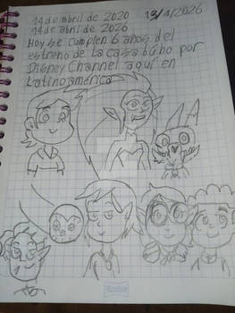 6 anios de La casa buho en Disney Channel LATAM