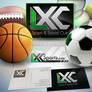 LXC Sports logo + card design