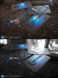 Coxx Events business cards by Stephen-Coelho