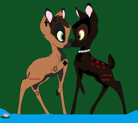 Emo Bambi and Faline