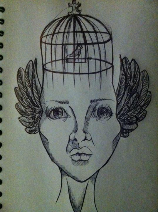 Caged Mind Caged mind by AshleeJaydex on DeviantArt