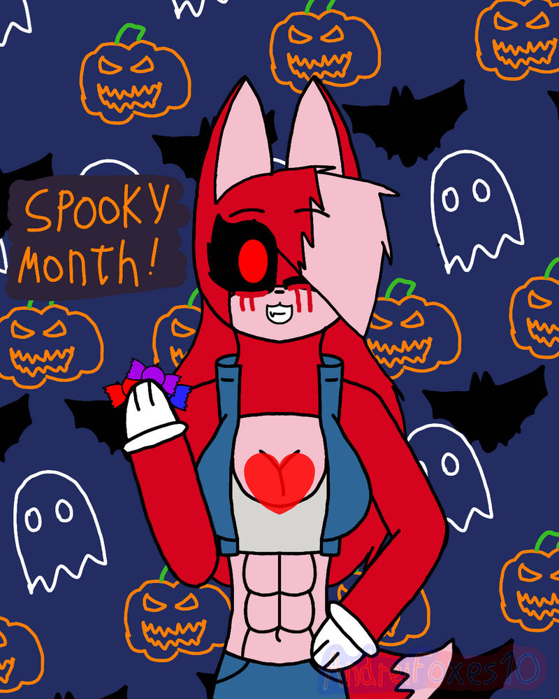 Freaky Month Spooky Month! by AndreiFoxes10 on DeviantArt