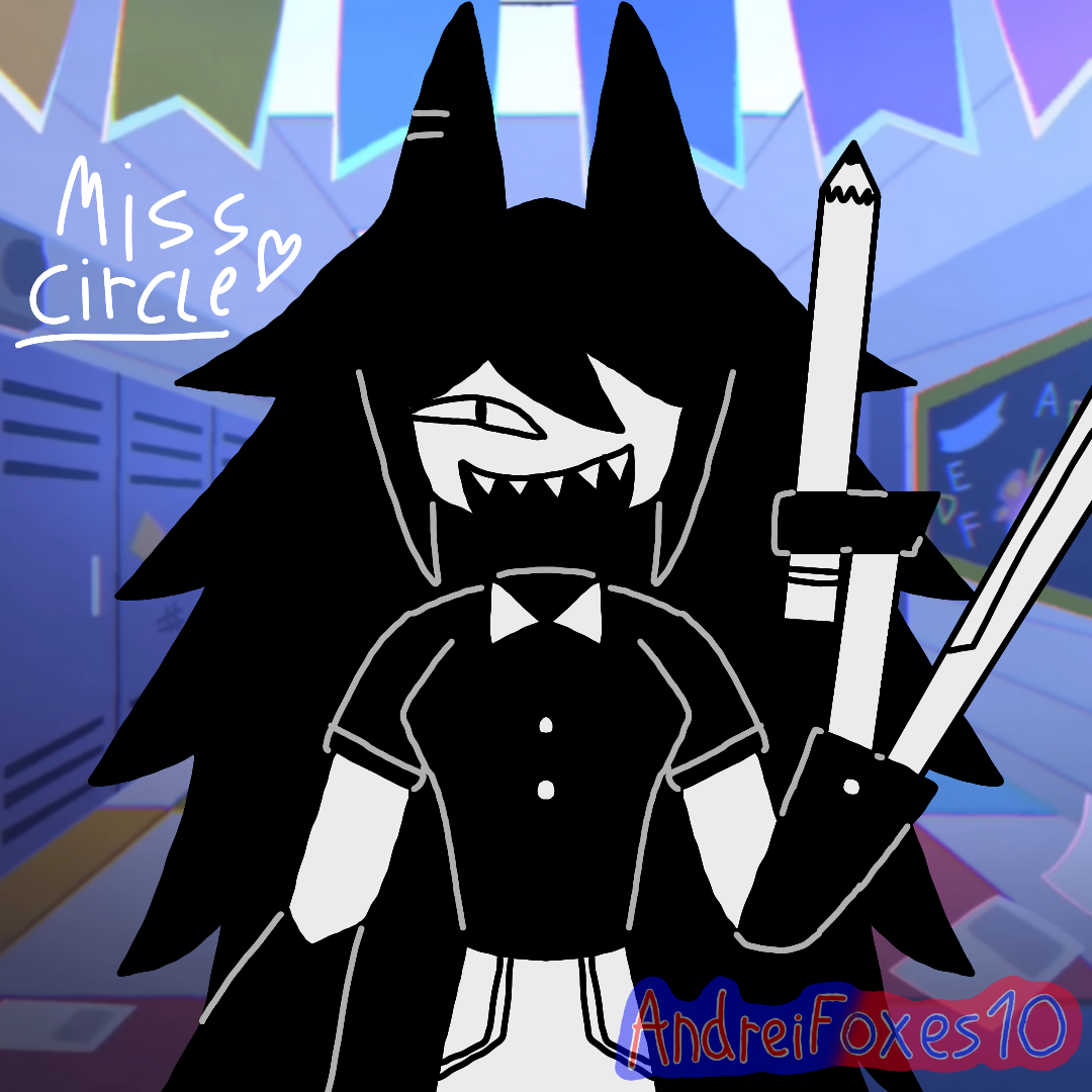 Miss Circle Fanart Unshaded By AndreiFoxes10 On DeviantArt miss-circle-fanart-unshaded-by-andreifoxes10-on-deviantart