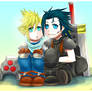 FF7CC: Chibi zack + cloud