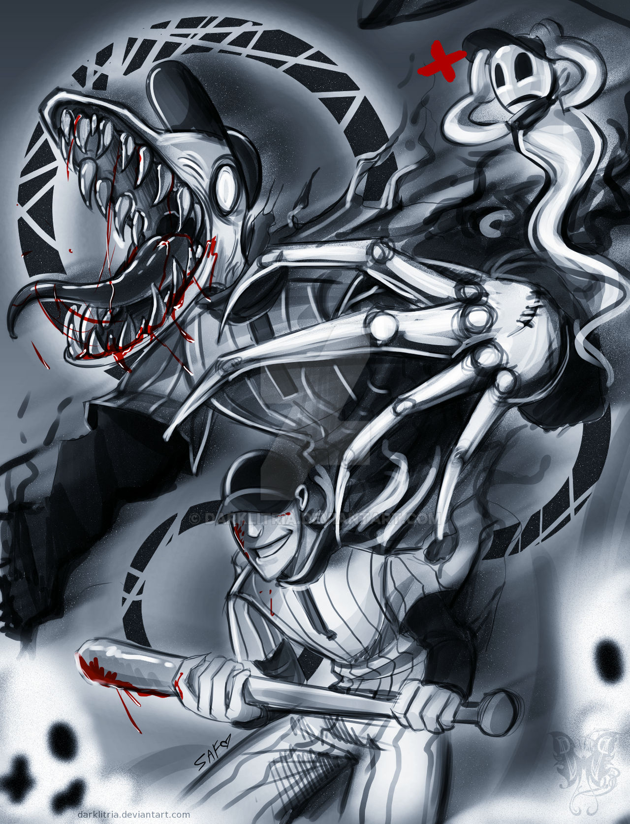 Off Bad And Ghost Batter By DarkLitria On DeviantArt