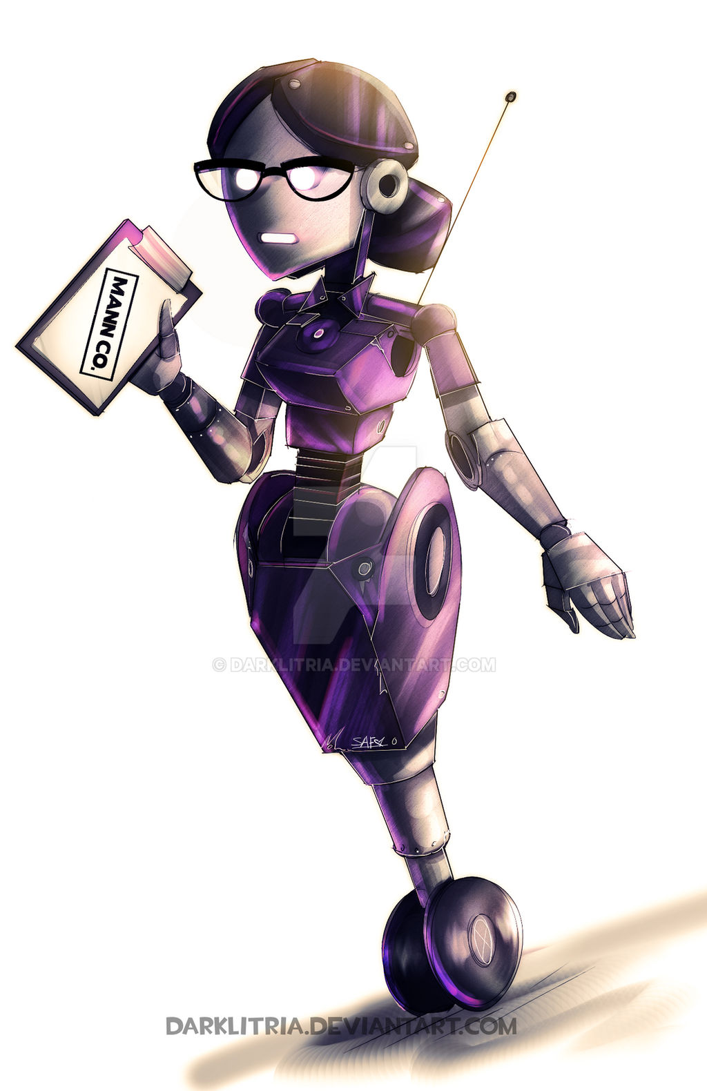 TF2: Little miss pauling bot