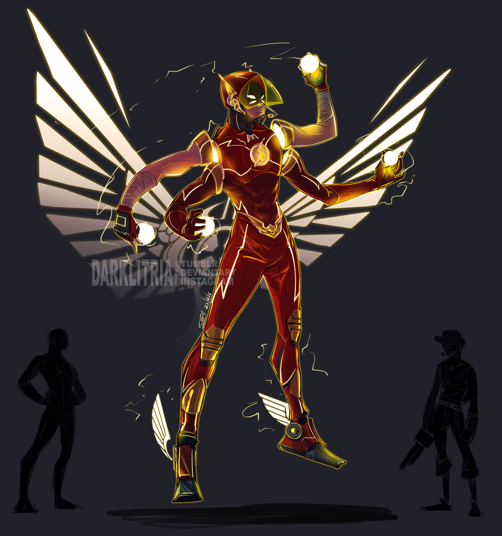 Scout+Flash Fusion by DarkLitria on DeviantArt