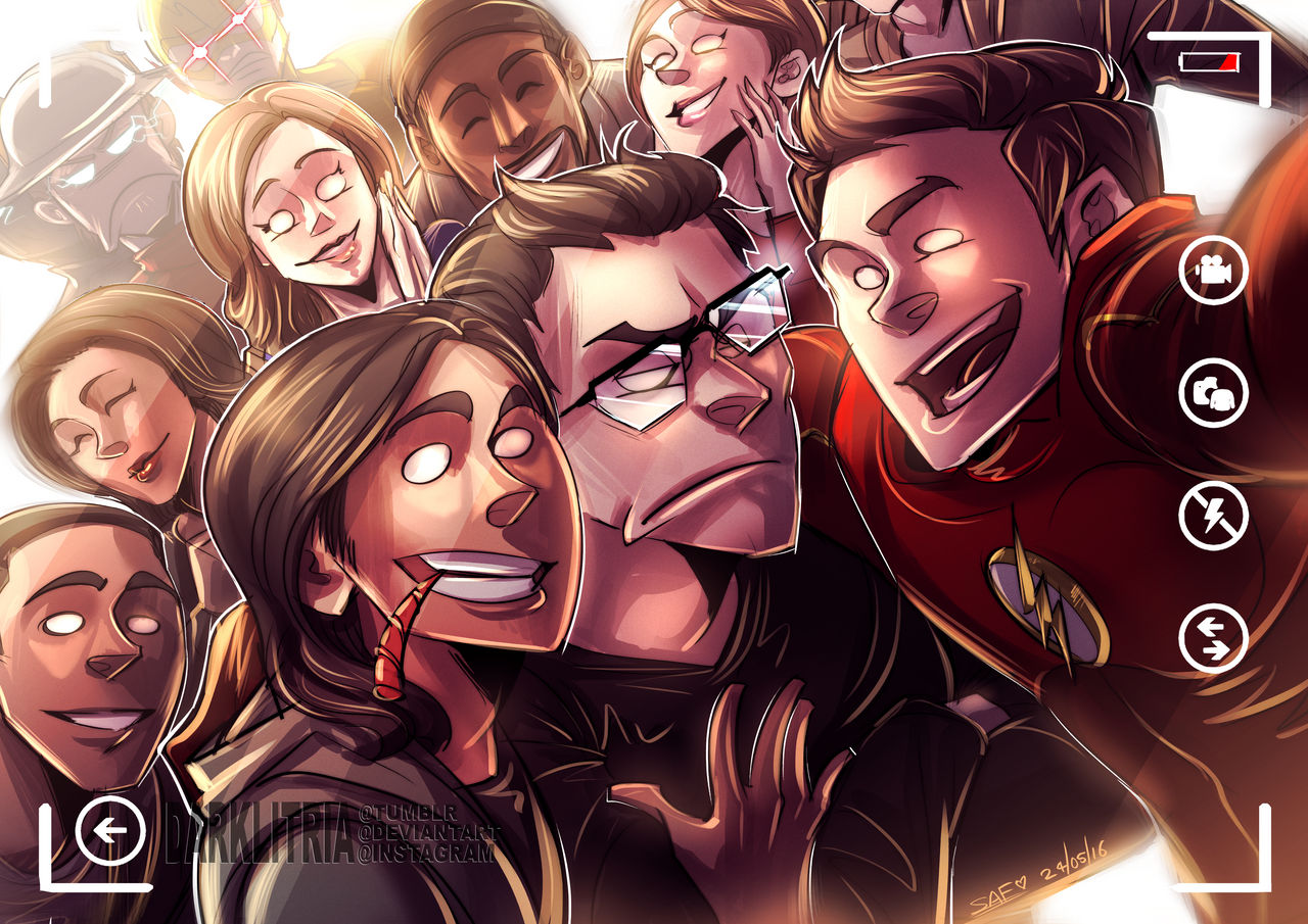 TheFlash: Group Photo