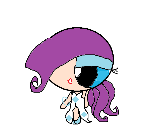 Puffed Rarity Deviantart rarity Puff by blossomsweet1 on DeviantArt