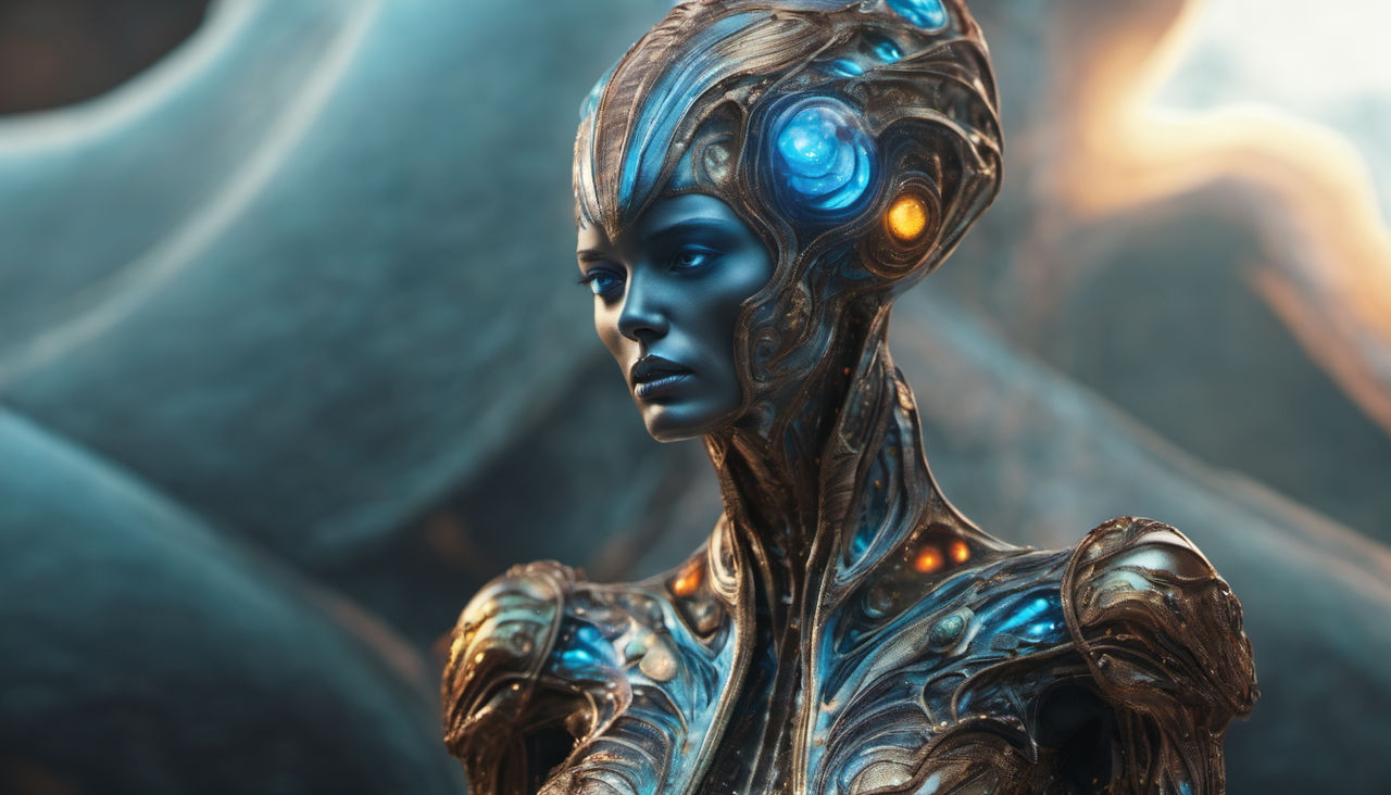 female Android by Dralles on DeviantArt