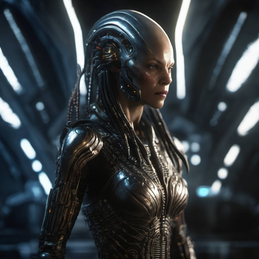 female alien by Dralles on DeviantArt