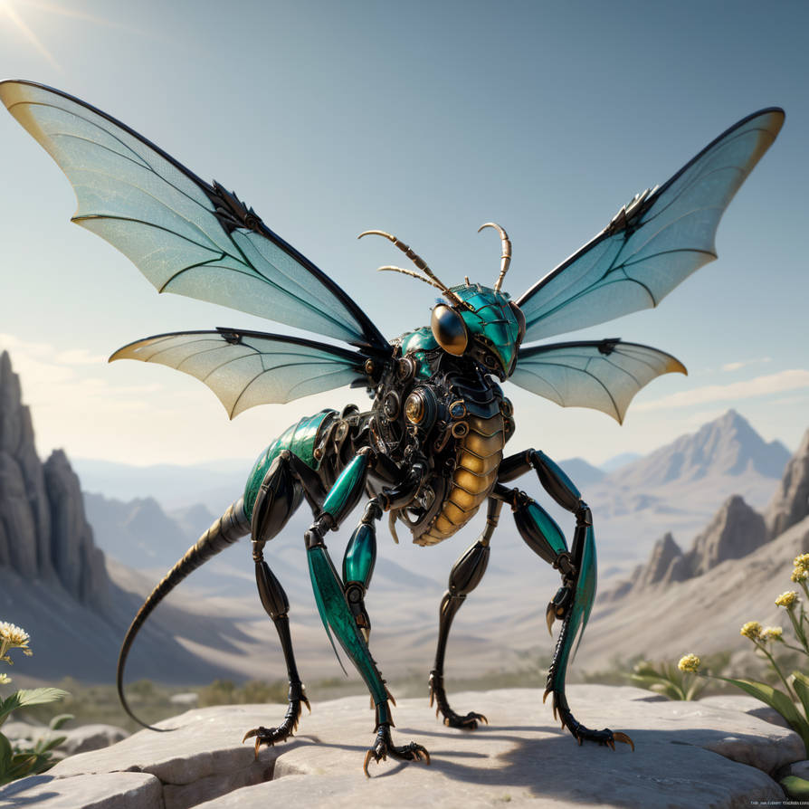 Dragon-Wasp by Dralles on DeviantArt