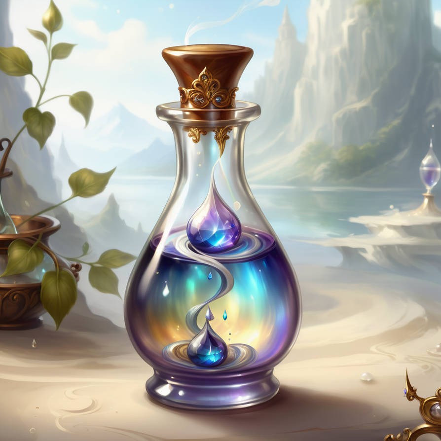 Elixir Vials Alchemist Elixir Vial by Dralles on DeviantArt