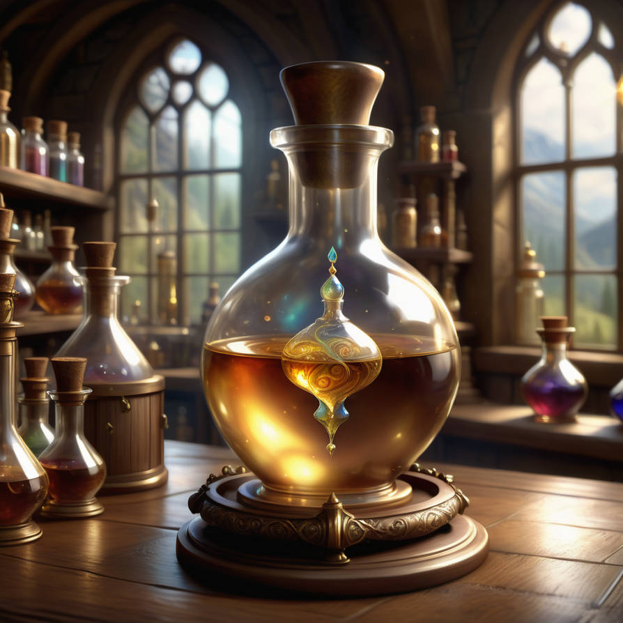 Elixir Vials Alchemist's Elixir Vial by Dralles on DeviantArt