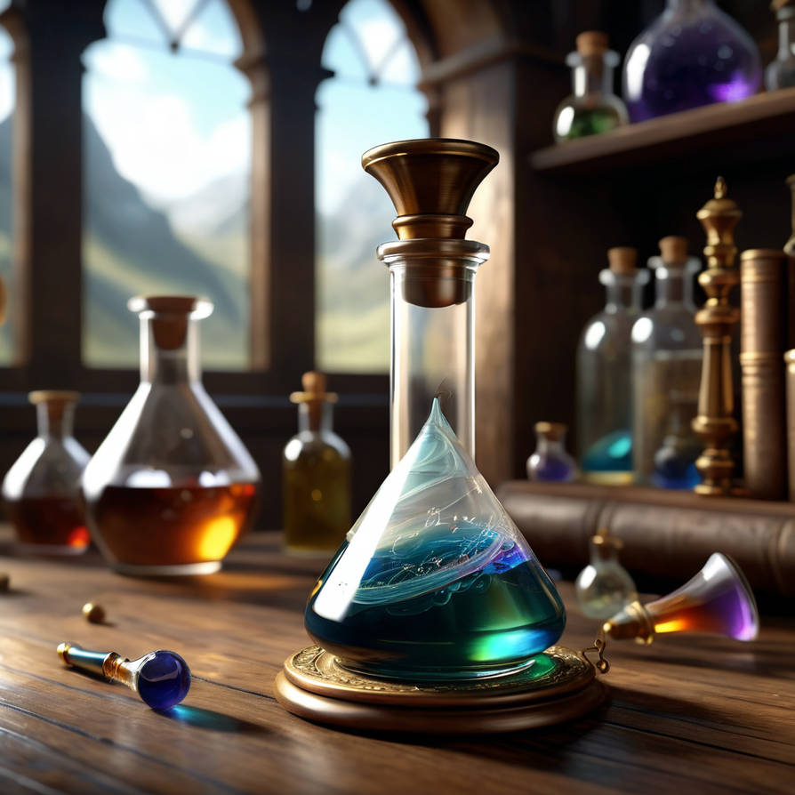 Elixir Vials Alchemist's Elixir Vial by Dralles on DeviantArt