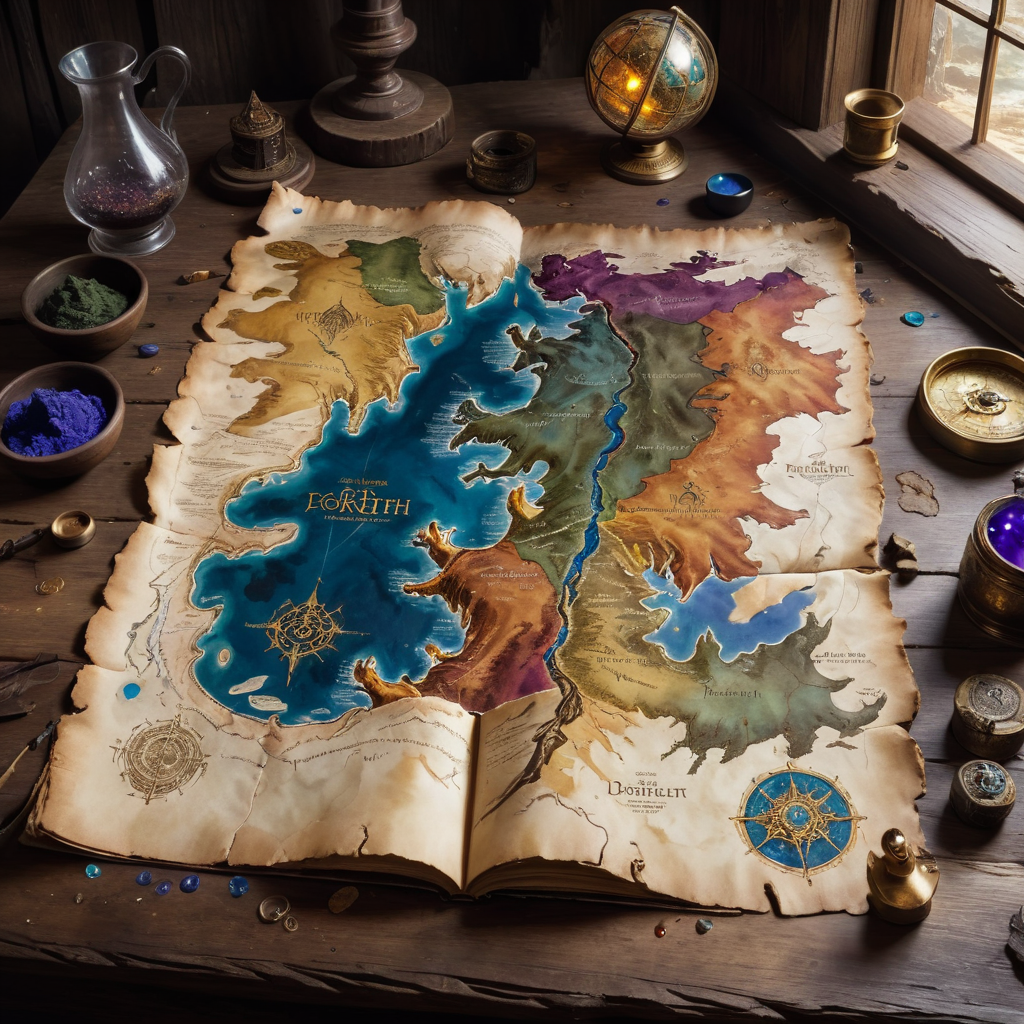 Fantacy Magicmaps a magical map by Dralles on DeviantArt