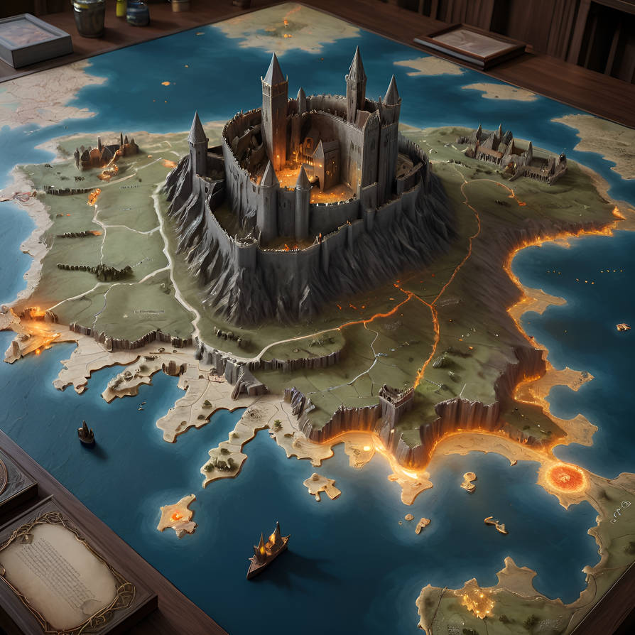 magical world map by Dralles on DeviantArt