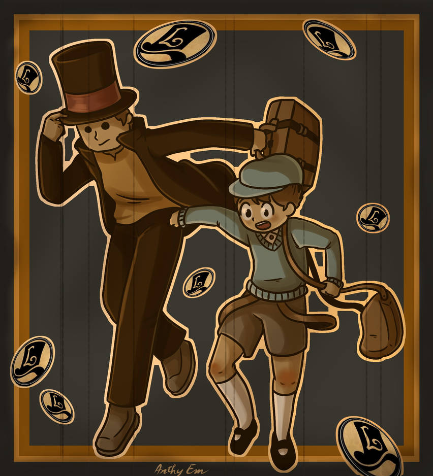 Ed Layton Professeur Layton by Anaellexe on DeviantArt