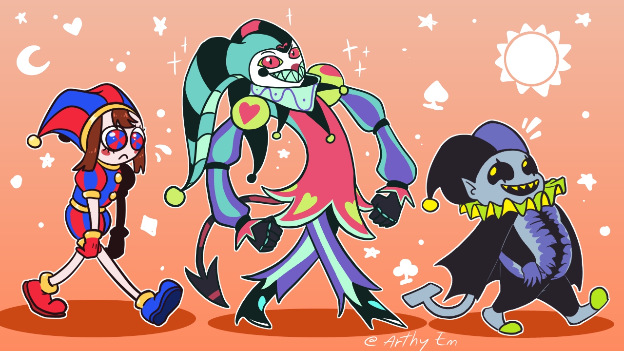 Jester Back Deviantart Jester Gang !! by Anaellexe on DeviantArt