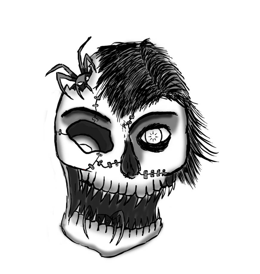 Zombie skull by TheFanmixed on DeviantArt