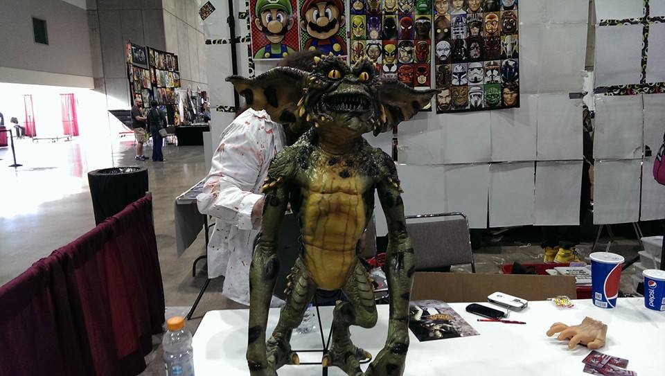 Gremlin Statue at Kansas City Planet Comicon 2014